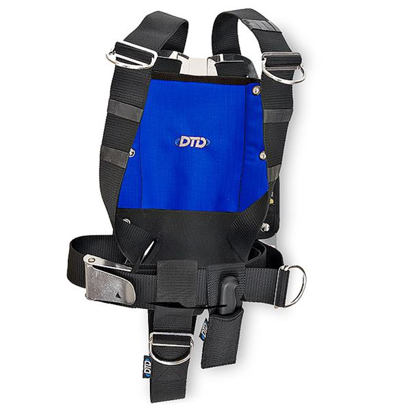 backplate AL 3 mm complete BLUE