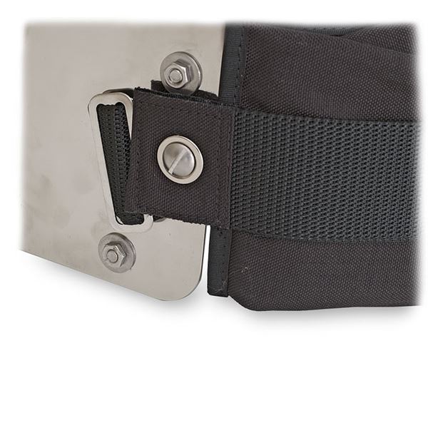 weighting system for backplate ORANGE inner pockets