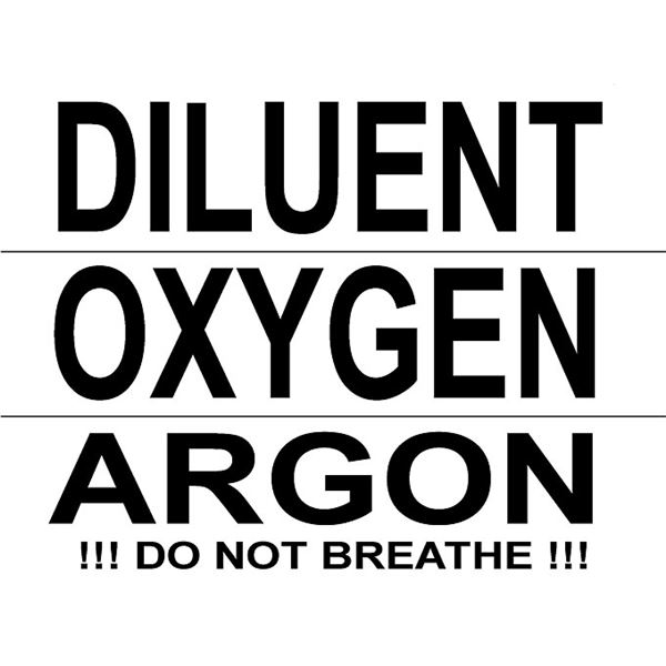 sticker (small, 17x5 cm) - pcs OXYGEN
