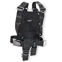backplate s-s 3 mm SHORT complete BLACK