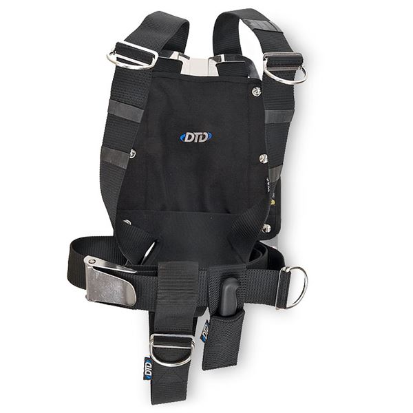 backplate s-s 3 mm SHORT complete BLACK