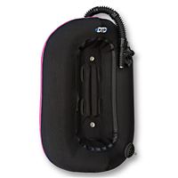 RING 17 stripe BLACK - PINK
