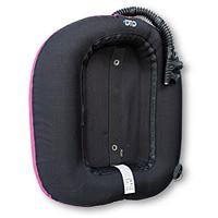 STREAM RING 20 stripe BLACK - PINK
