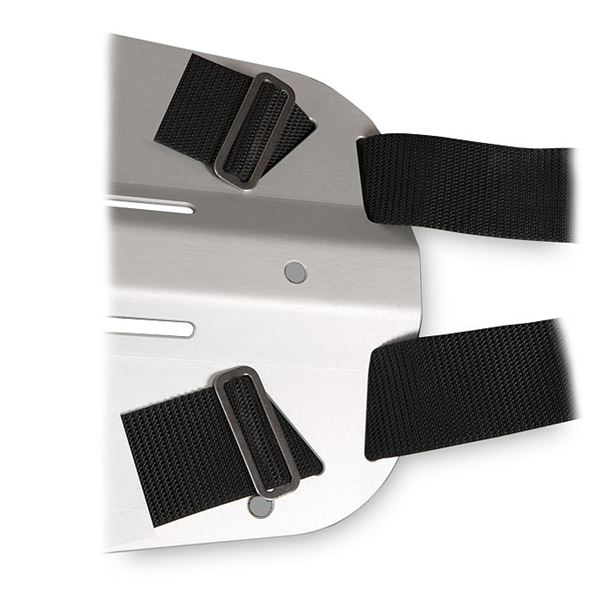 backplate AL 3 mm complete ADJUSTABLE