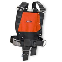 backplate s-s 3 mm complete ORANGE