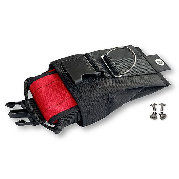 weighting system for backplate RED inner pockets