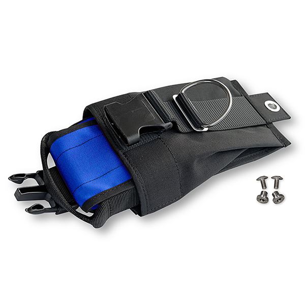 weighting system for backplate BLUE inner pockets