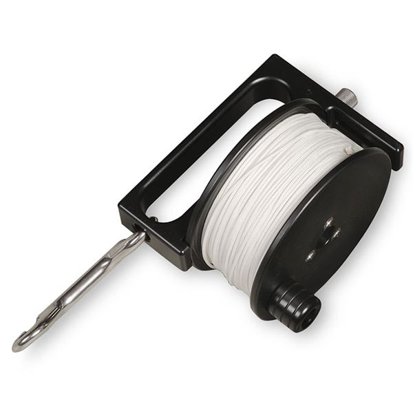 reel 120 m with line & double-ender