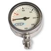 pressure gauge - 200 bar, 52 mm, Tempered glass, Nickel plated